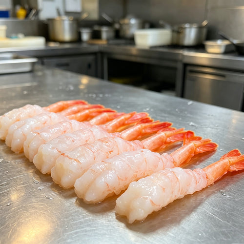 Fresh Arctic Sweet Shrimp, Sashimi Grade