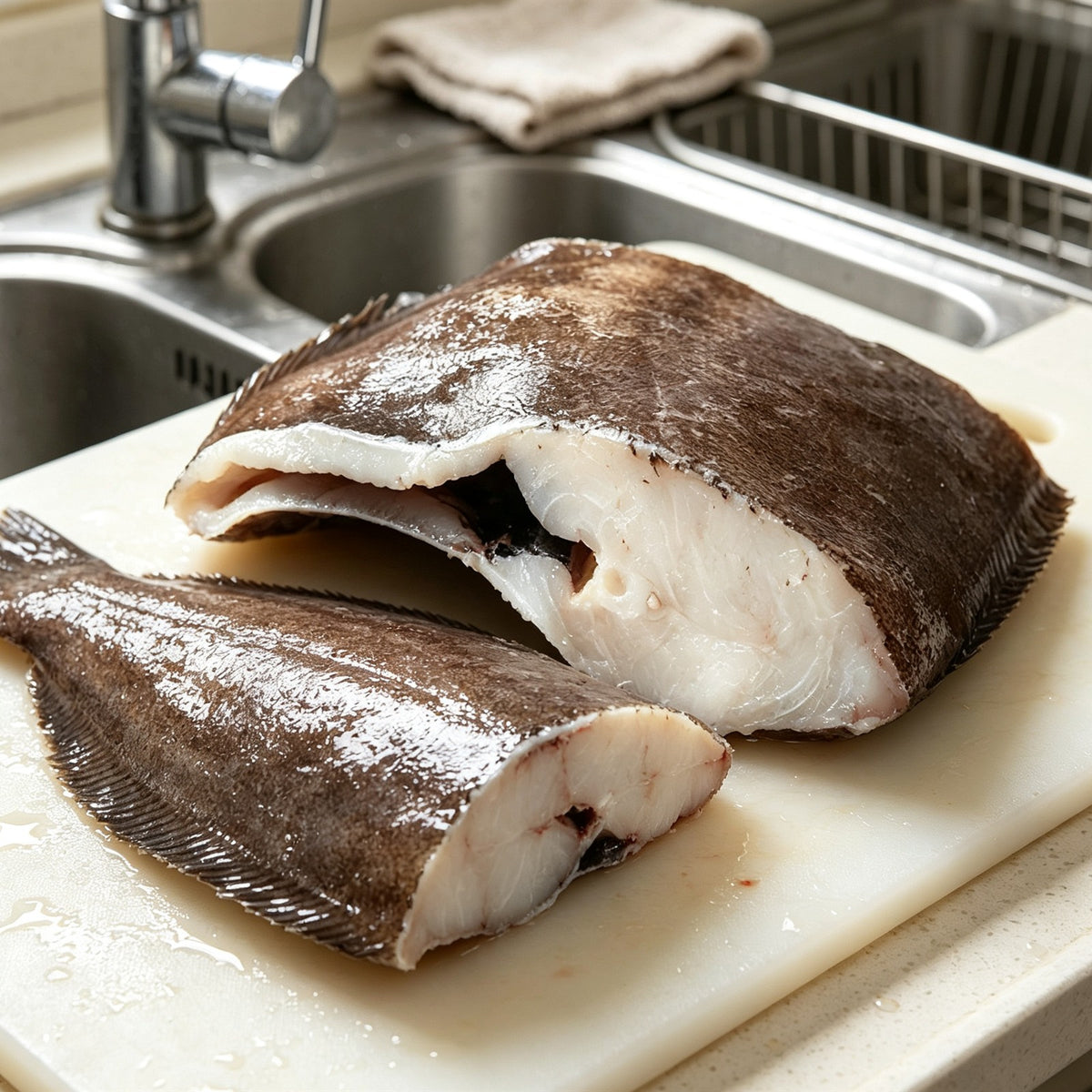 Fresh Flounder Fillets, Wild Caught