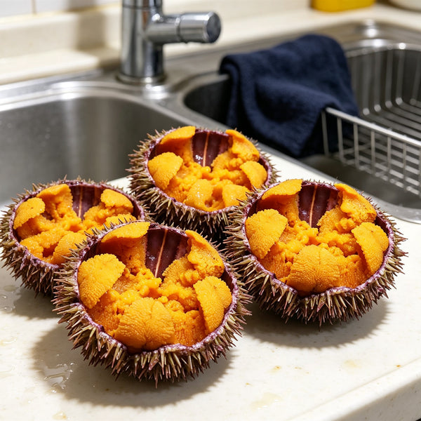 Fresh-Frozen Sea Urchin Roe, Shell On