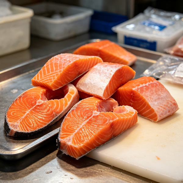 Frozen Wild-Caught Salmon Fillets