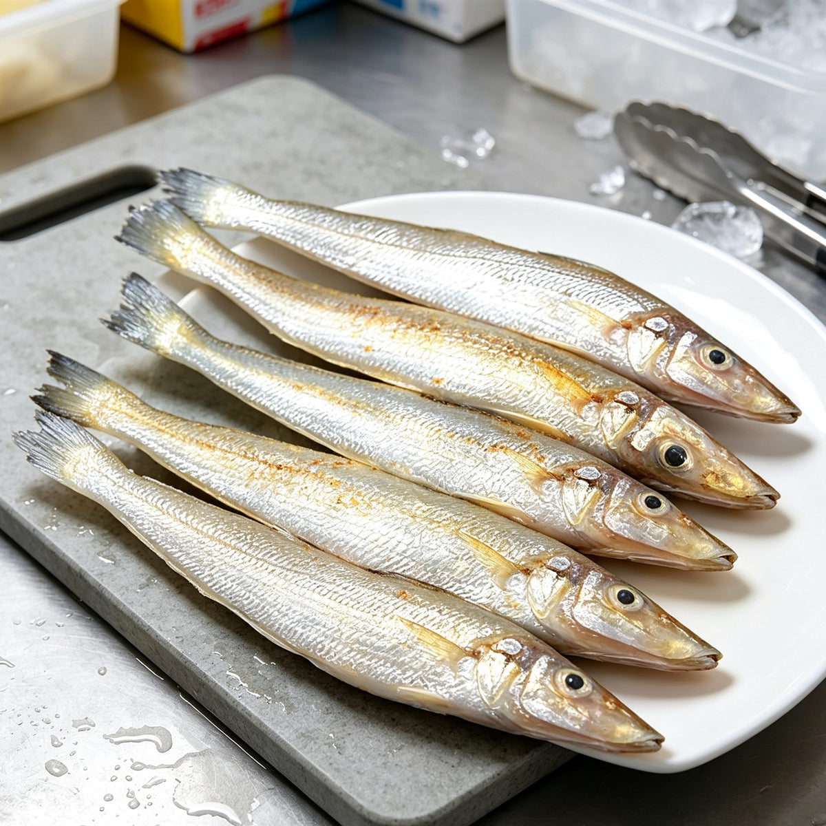 Pan-Seared Whole Sardines, Ready to Cook